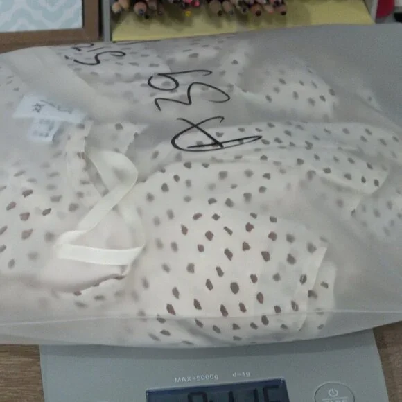 PRINCESS POLLY Women Beige STRING OF LOVE ROMPER Tie Zip Sheer V-Neck Size 10 - Picture 12 of 12